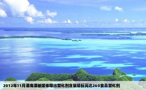 2012年11月酒鬼酒被媒体曝出塑化剂含量超标高达260食品塑化剂