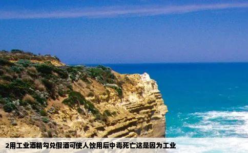 2用工业酒精勾兑假酒可使人饮用后中毒死亡这是因为工业