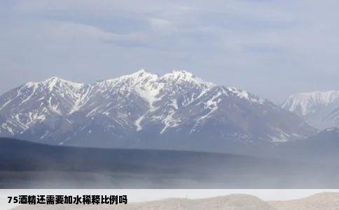 75酒精还需要加水稀释比例吗