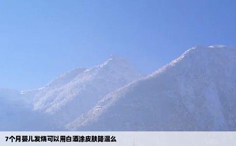 7个月婴儿发烧可以用白酒涂皮肤降温么