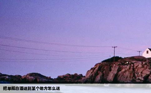 把单瓶白酒送到某个地方怎么送