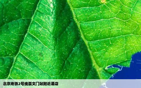 北京地铁2号线崇文门站附近酒店