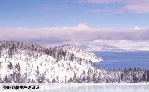 茶叶分装生产许可证