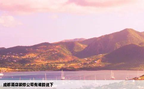 成都酒店装修公司有谁能说下