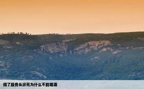 得了股骨头坏死为什么不能喝酒