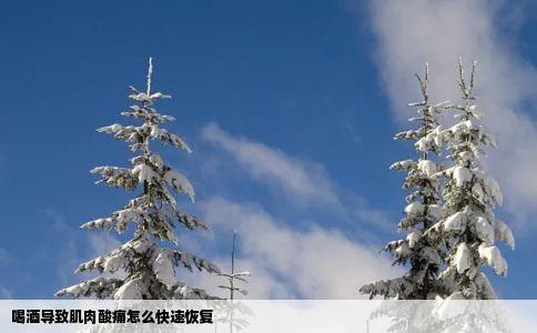 喝酒导致肌肉酸痛怎么快速恢复