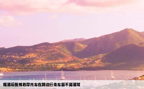 喝酒后我推着摩托车在路边行走车算不算酒驾