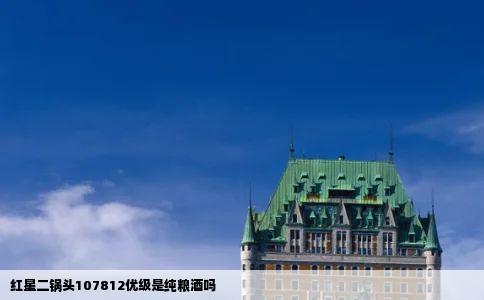 红星二锅头107812优级是纯粮酒吗