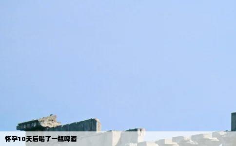怀孕10天后喝了一瓶啤酒