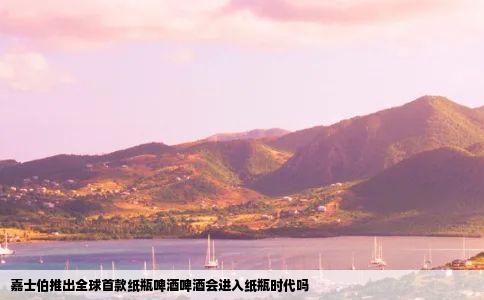 嘉士伯推出全球首款纸瓶啤酒啤酒会进入纸瓶时代吗