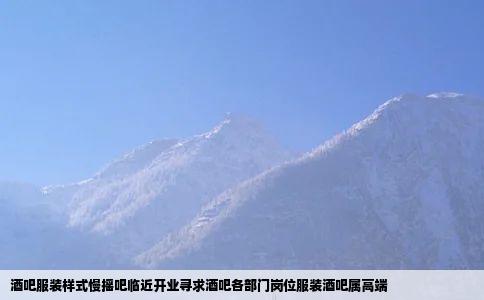 酒吧服装样式慢摇吧临近开业寻求酒吧各部门岗位服装酒吧属高端