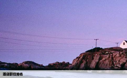 酒店职位排名