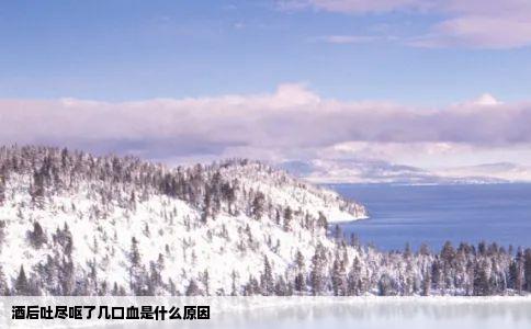 酒后吐尽呕了几口血是什么原因