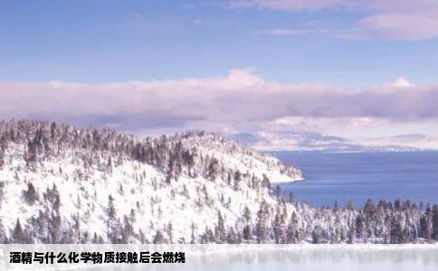 酒精与什么化学物质接触后会燃烧