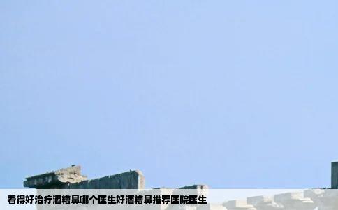 看得好治疗酒糟鼻哪个医生好酒糟鼻推荐医院医生