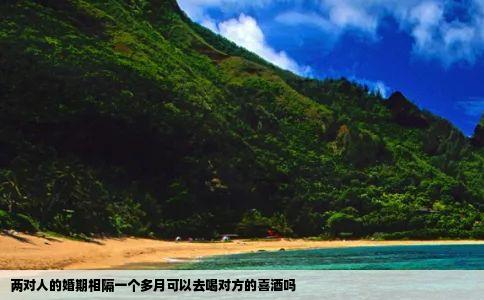 两对人的婚期相隔一个多月可以去喝对方的喜酒吗