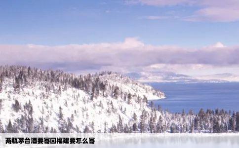 两瓶茅台酒要寄回福建要怎么寄