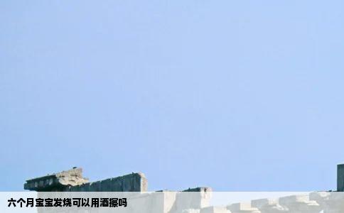 六个月宝宝发烧可以用酒擦吗