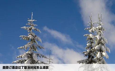 美团订酒店过了取消时间怎么退款