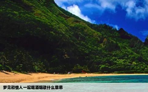梦见和情人一起喝酒唱歌什么意思