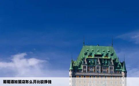 葡萄酒加盟店怎么开比较挣钱