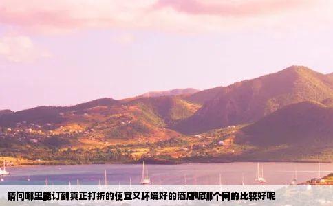 请问哪里能订到真正打折的便宜又环境好的酒店呢哪个网的比较好呢