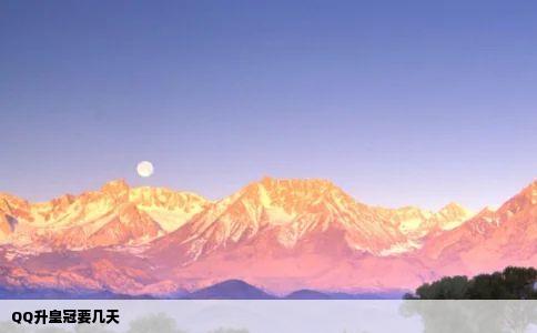 QQ升皇冠要几天