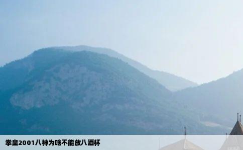 拳皇2001八神为啥不能放八酒杯