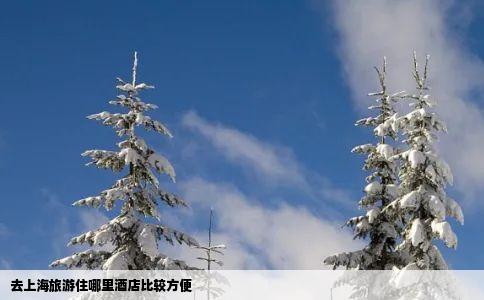 去上海旅游住哪里酒店比较方便
