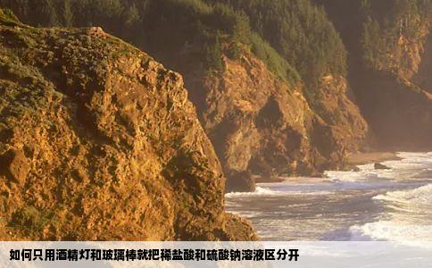 如何只用酒精灯和玻璃棒就把稀盐酸和硫酸钠溶液区分开