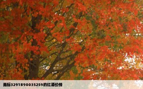 商标3291890035259的红酒价格