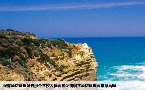 设有酒店管理吗去那个学校大概要多少钱啊学酒店管理要求身高吗