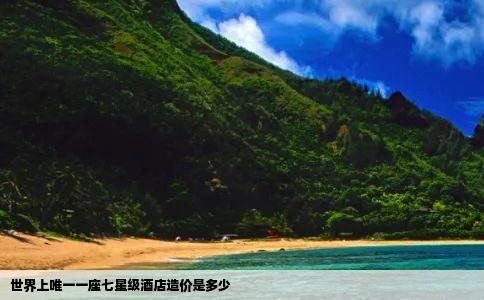 世界上唯一一座七星级酒店造价是多少