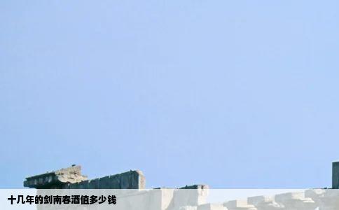 十几年的剑南春酒值多少钱