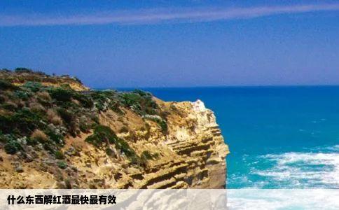 什么东西解红酒最快最有效