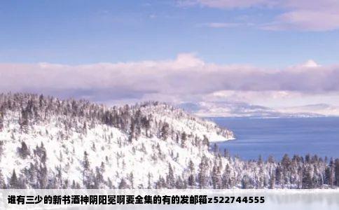 谁有三少的新书酒神阴阳冕啊要全集的有的发邮箱z522744555