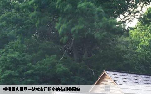 提供酒店用品一站式专门服务的有哪些网站