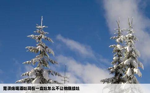 胃溃疡喝酒吐现在一直吐怎么不让他继续吐