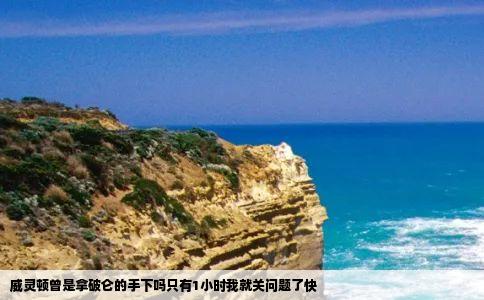 威灵顿曾是拿破仑的手下吗只有1小时我就关问题了快