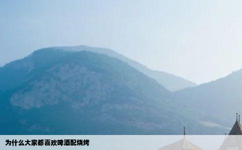 为什么大家都喜欢啤酒配烧烤