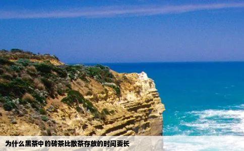 为什么黑茶中的砖茶比散茶存放的时间要长