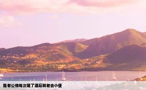 我老公他每次喝了酒后就老去小便