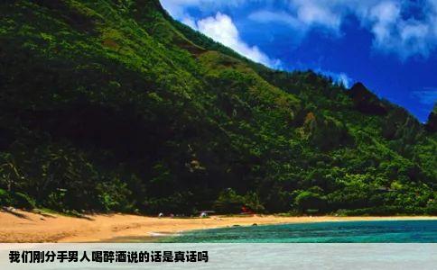 我们刚分手男人喝醉酒说的话是真话吗