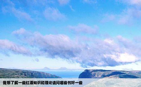 我想了解一些红酒知识和理论请问哪些书好一些