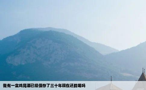 我有一盒鸡尾酒已经保存了三十年现在还能喝吗