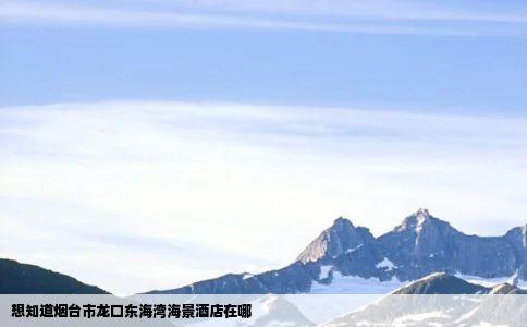 想知道烟台市龙口东海湾海景酒店在哪