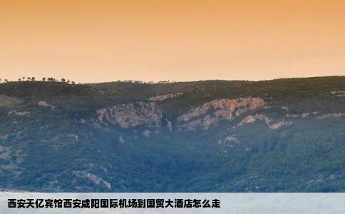 西安天亿宾馆西安咸阳国际机场到国贸大酒店怎么走