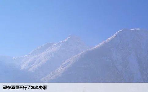 现在酒量不行了怎么办啊