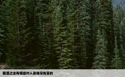 醒酒之法有哪些对人身体没有害的