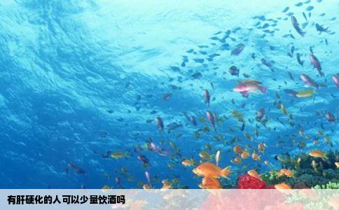 有肝硬化的人可以少量饮酒吗